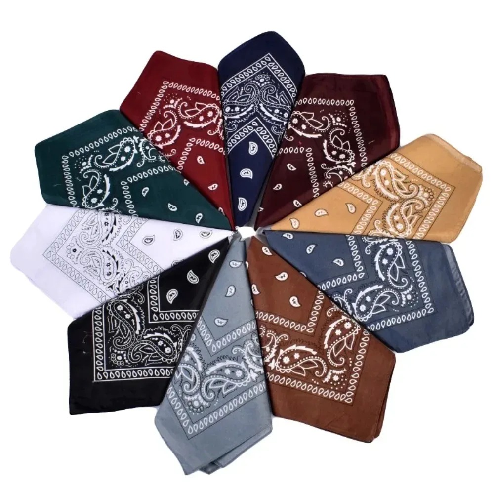 Hip Hop Wine Red Square Hair S - Ascot Neck Scarf 리뷰 및 가격