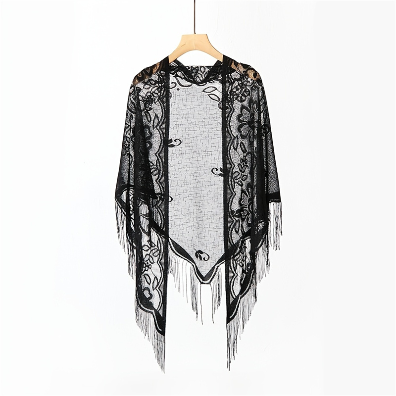 New Embroidery Lace Scarf Shaw - Stole Wedding Shawl 리뷰 및 가격