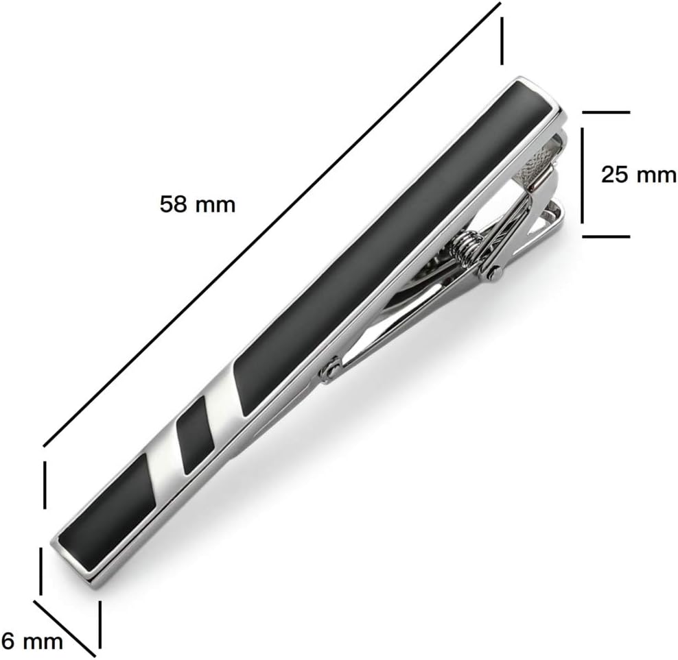 Classic Silver Tie Bar Set for - Tie Bar Set Gift 리뷰 및 가격