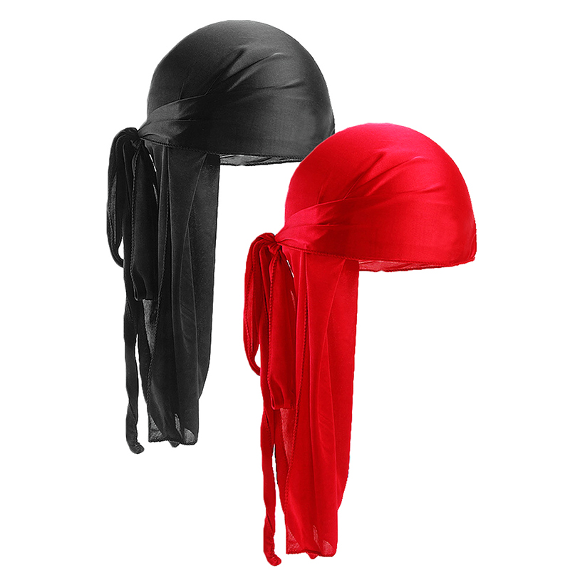 2 pcs Silky Satin Durags for M - Bandana Doo Rag 리뷰 및 가격