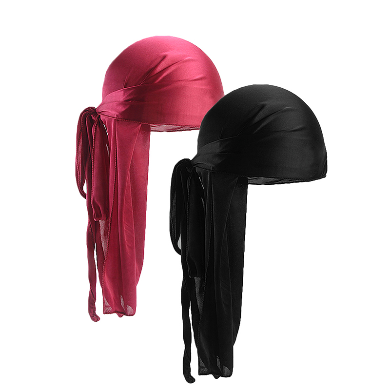 2 pcs Silky Satin Durags for M - Bandana Doo Rag 리뷰 및 가격