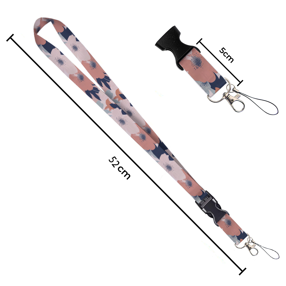Small animals inside flowers P - Lanyard Badge Holder 리뷰 및 가격