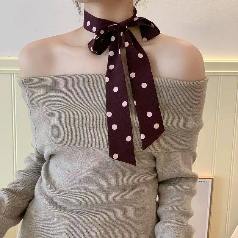 Polka Dot and Striped Print Sc - Silk Tie Striped 리뷰 및 가격