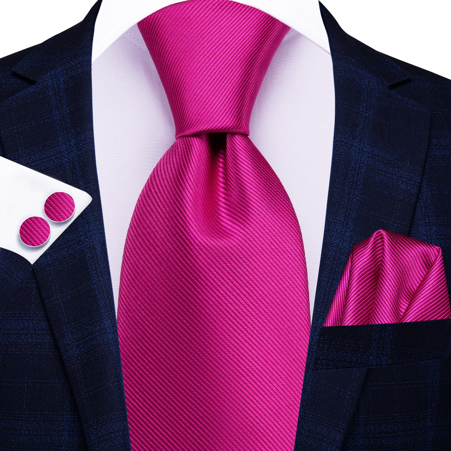 Hi-tie Men's Ties Solid Color  - Silk Tie Striped 리뷰 및 가격