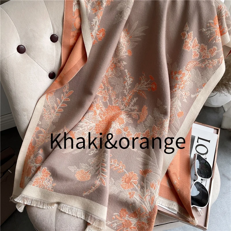 Winter Scarf Women Floral Pash - Woven Scarf Blanket 리뷰 및 가격