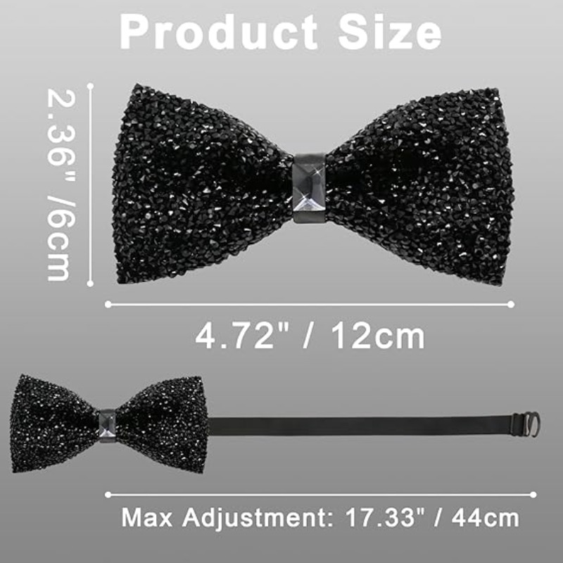 Fashion Rhinestone Bow Ties fo - Bow Tie Pre Tied 리뷰 및 가격