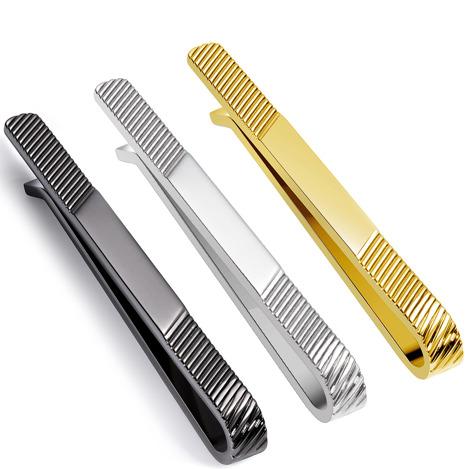 TAIGRAMA 2.5 inch Tie Clip for - Tie Bar Set Gift 리뷰 및 가격