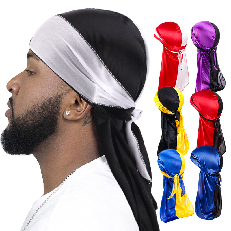 New Silky Durag Long Tail Head - Bandana Doo Rag 리뷰 및 가격