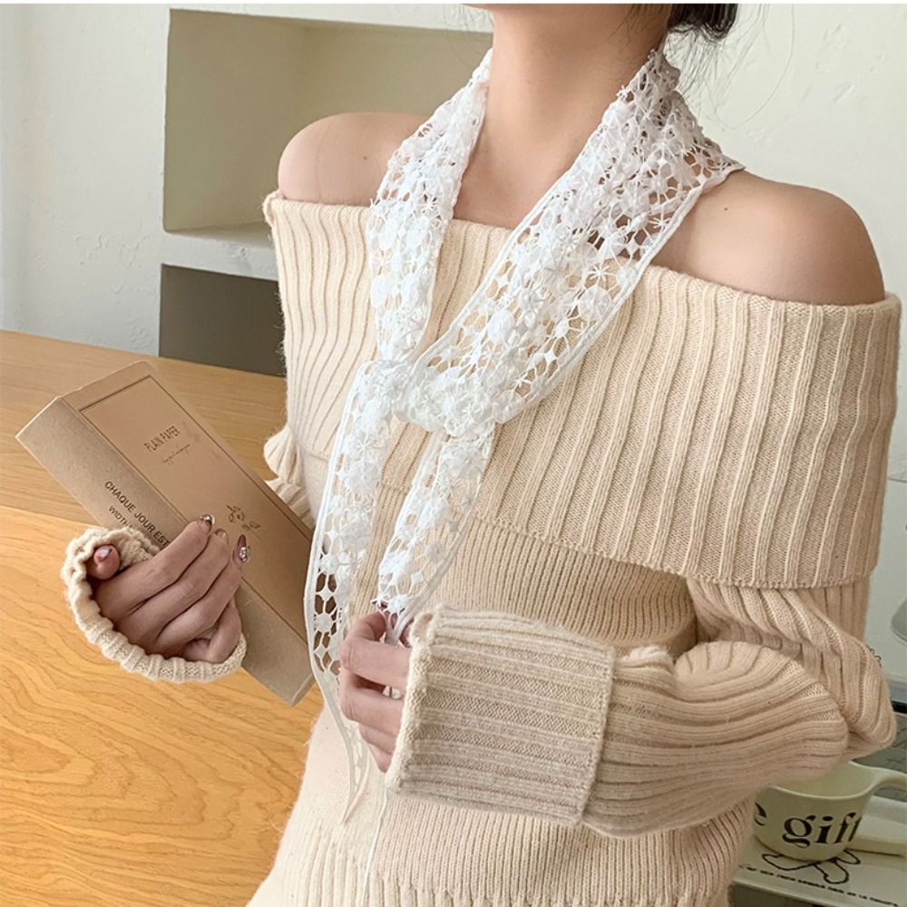 Floral Printed Lace Triangle S - Face Scarf Mask 리뷰 및 가격