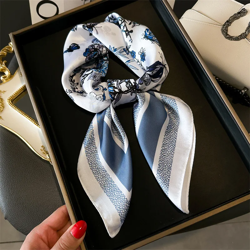 Luxury 2024 Floral Print Squar - Head Wrap Turban 리뷰 및 가격