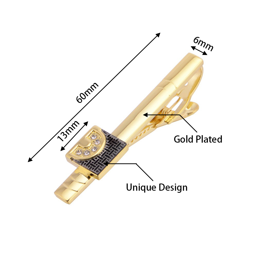 Gold Tone Cufflinks Tie Bar Se - Tie Bar Set Gift 리뷰 및 가격