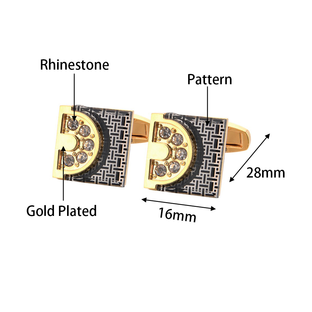 Gold Tone Cufflinks Tie Bar Se - Tie Bar Set Gift 리뷰 및 가격