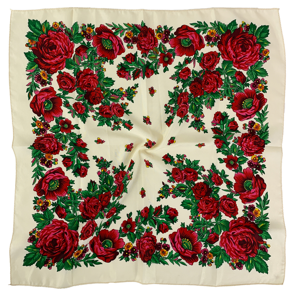 70*70cm Russian Square Scarf W - Bandana Cotton 리뷰 및 가격