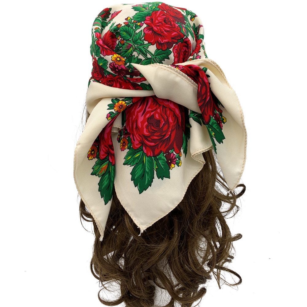 70*70cm Russian Square Scarf W - Bandana Cotton 리뷰 및 가격